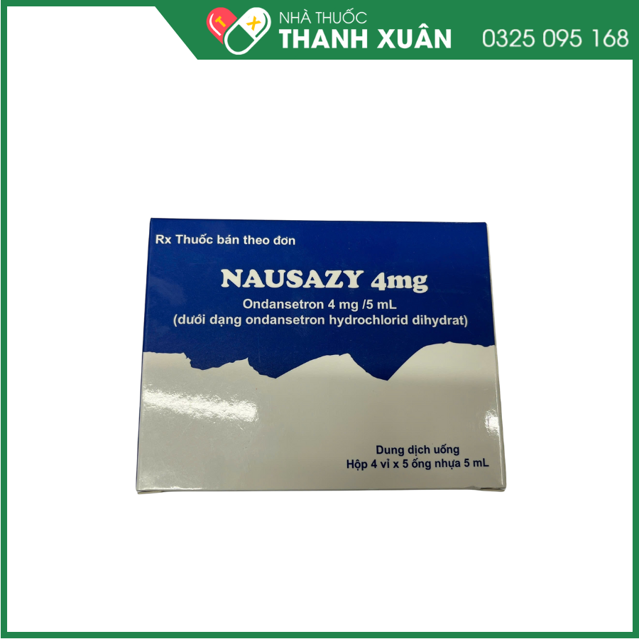 Dung dịch Nausazy 4mg điều trị buồn nôn và nôn
